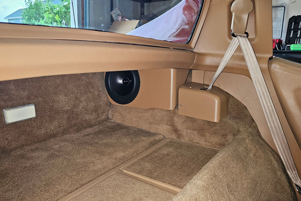 Corvette C3 1968-1977 Rear Bass Speakers