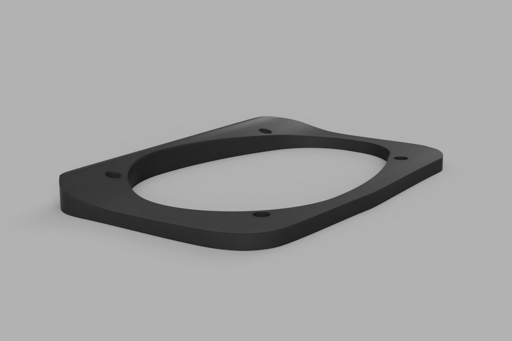 C3 Front Dash 4x6 Speaker Bracket
