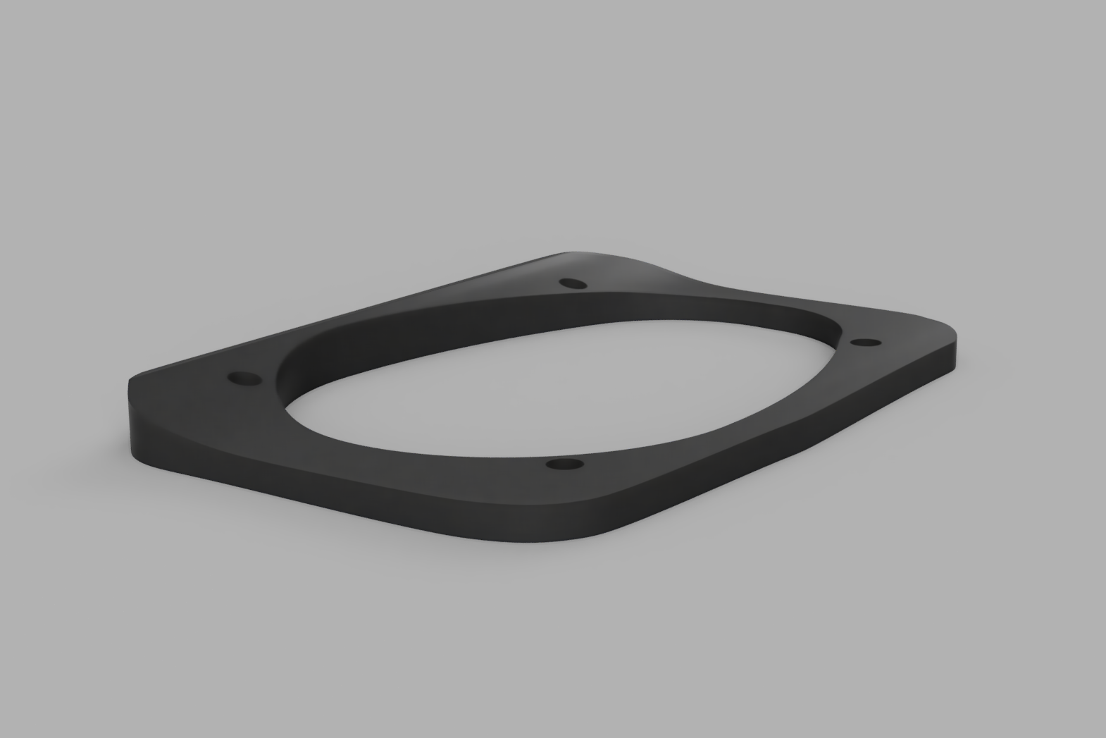 C3 Front Dash 4x6 Speaker Bracket