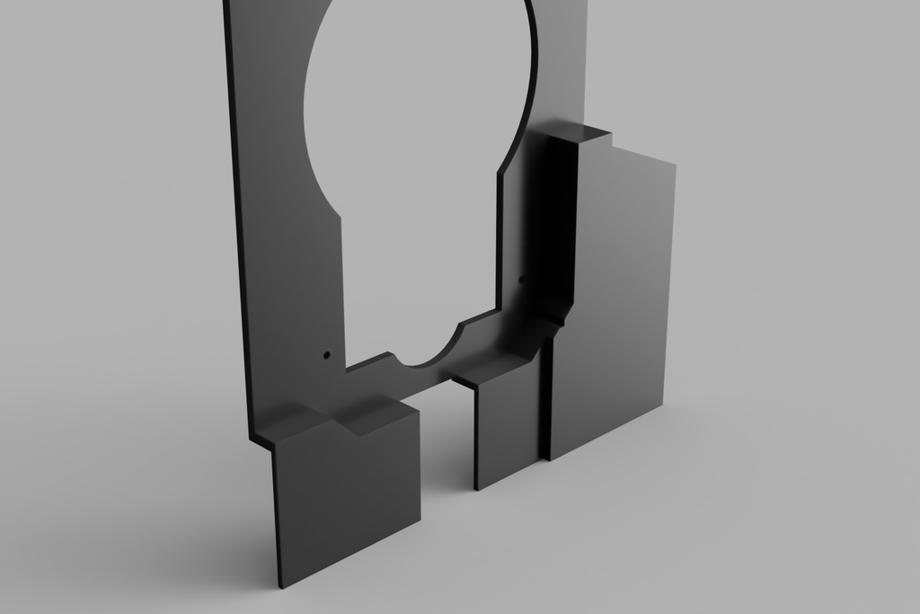 C3 Kick Panel 4x6 Speakers Bracket