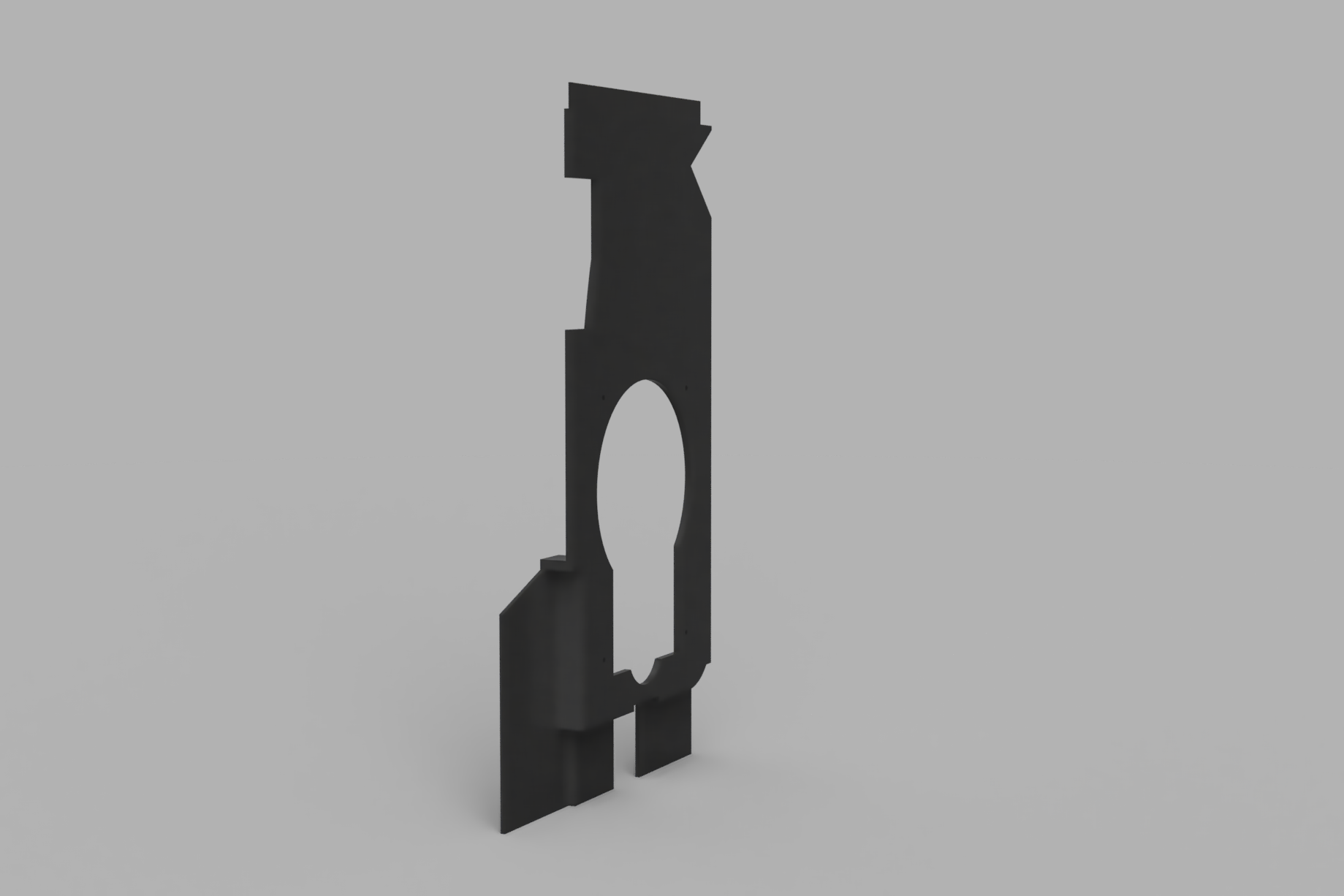 C3 Kick Panel 4x6 Speakers Bracket