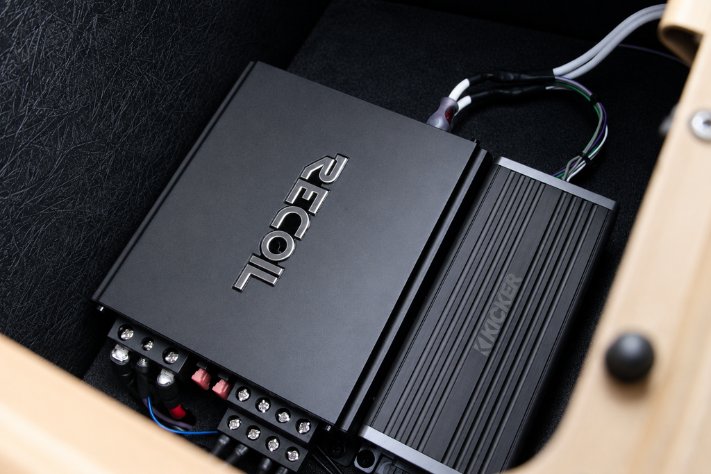 Corvette C3 Rear Compartment Amplifier/DSP & Fuse Holder