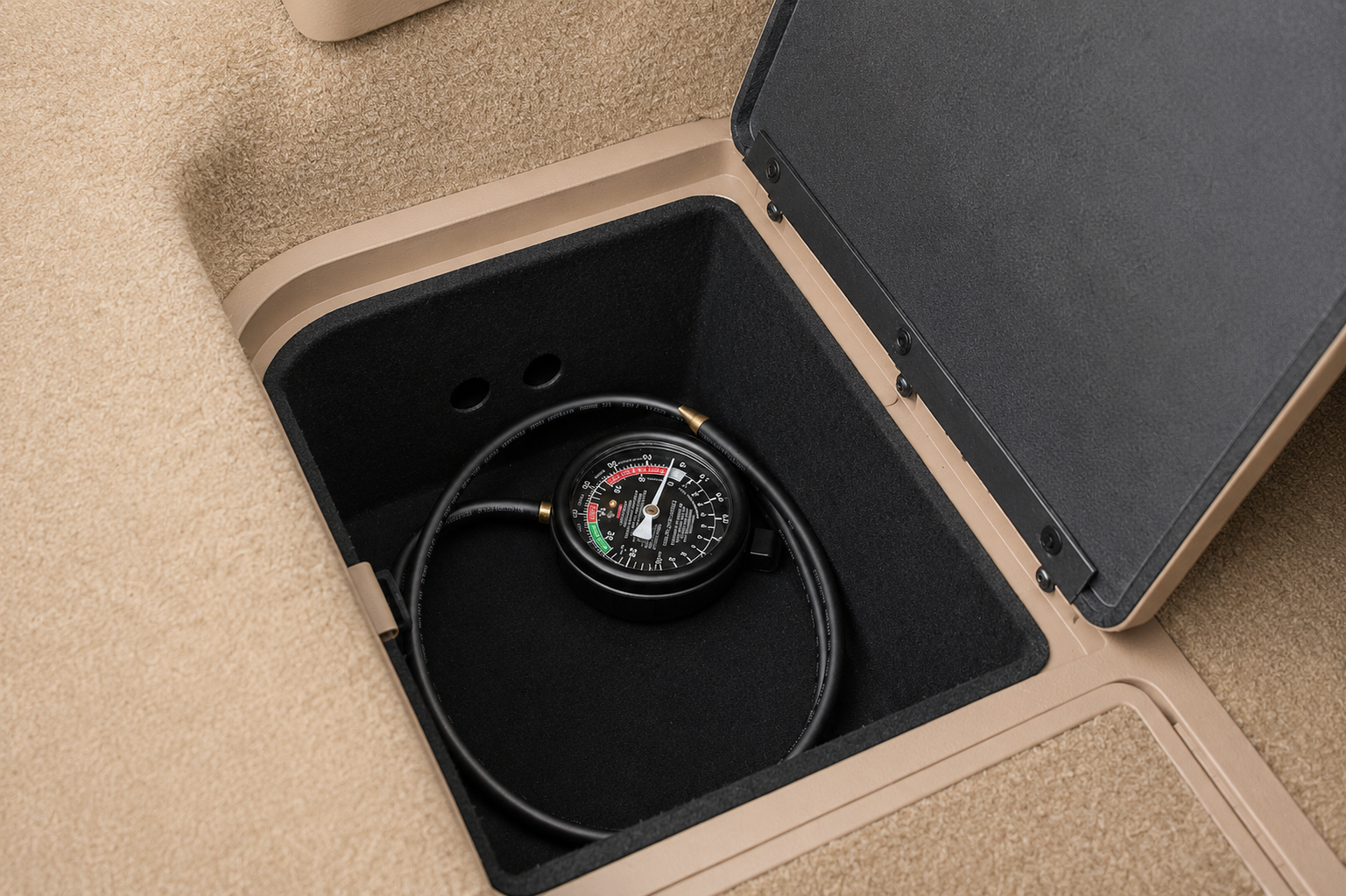 Corvette C3 Rear Compartment Amplifier/DSP & Fuse Holder